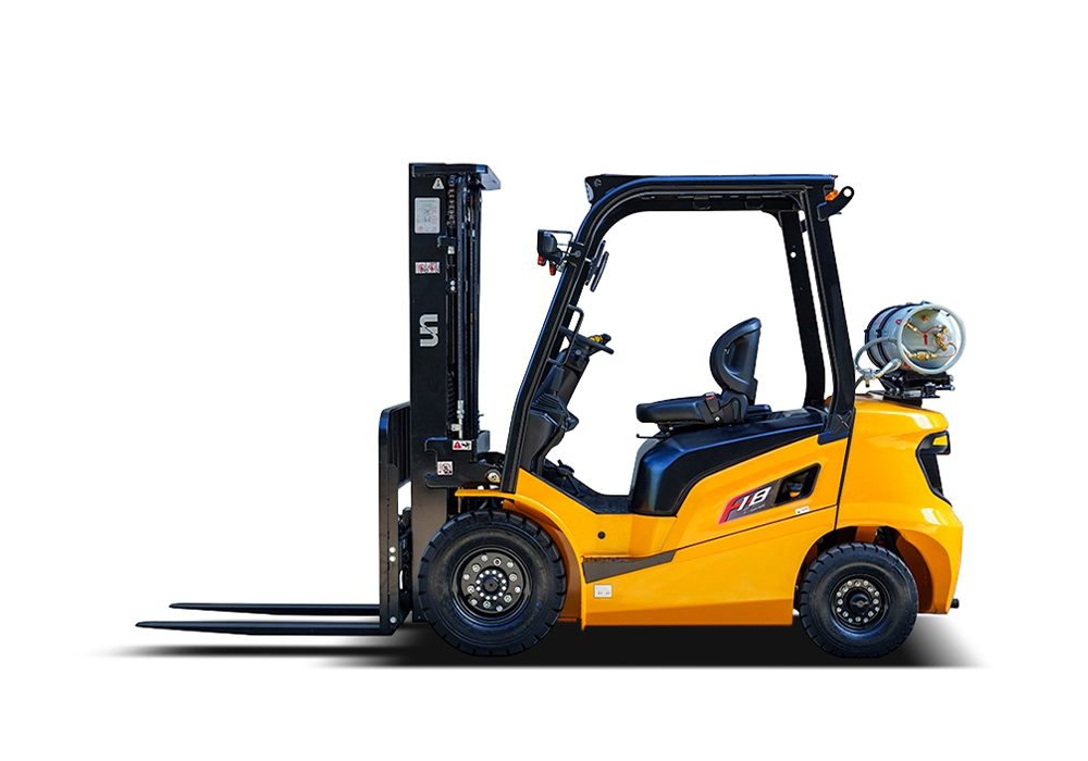 رافعة شوكية تعمل بالغاز البترولي المسال والبنزين من سلسلة F بسعة 1.5 طن إلى 1.8 طن